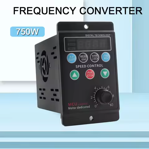 750W AC 220V Motor Speed Controller, Forward/Reverse Electric Motor Speed Regulator, Variable Speed 