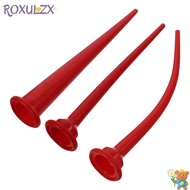 ROXULZX Structural Adhesive Nozzle, Red 300mm/11.8in Caulking Nozzle, Replacement Curved Caulking No