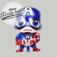 Jumbo Captain America Foil Balloon / Captain America Balloon / Captain America Character Balloon / B