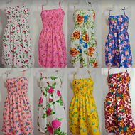 BOX 1 Fashion 8+2 (10pcs) Good quality above the knee Smocked duster dress pambahay sleepwear for wo