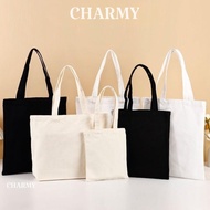 Tote bag, plain canvas bag TTW11 Good quality, thick, soft, many sizes, many colors - Charmy