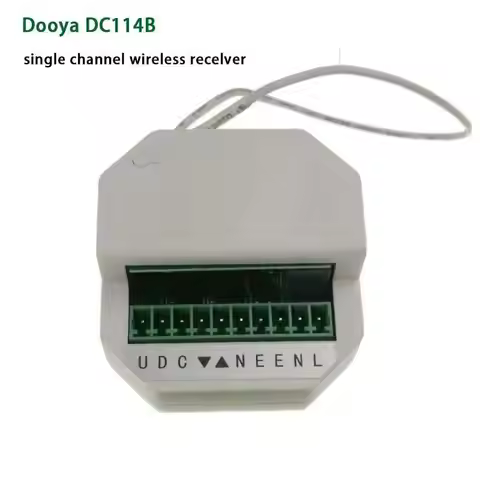 DC114B AC 230V Single-Channel Wireless Receiver , Fit For All Dooya Emitter Remote