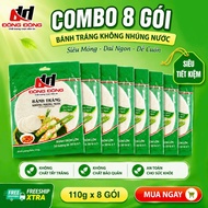 [COMBO 8 PACK] STUNNING WATER-FREE RICE CAKES - LARGE ROUND CAKES 30 LEAVES