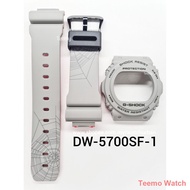shock watch Aksesori ✹❣CASIO G-SHOCK BAND AND BEZEL DW5700 DW5750 100% ORIGINAL