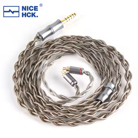 NICEHCK AshSky 6N Silver Plated 7N OCC+7N OCC Upgrad Cable Replaceable 0.78 2Pin/QDC for TANCHJIM MK