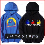 Among Us Hoodie Cosplay Long Sleeve Pullover Tops Casual Sports Uniform Costume Hooded Loose Sweatsu