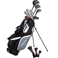 Precise M5 Men's Complete Golf Clubs Package Set Includes Titanium Driver, S.S. Fairway, S.S. Hybrid