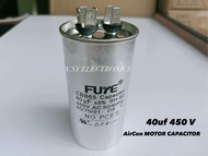 CBB65 450V AC 40uF MFD +/- 5% 50/60Hz 40/70/21 AC Aircon Air-Con Air Con Aircondition Airconditioner