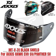axxis helmet shield for HAWK EVO SV PANTHER SV helmet replacement glass MT-V-31 lens original AXXIS 