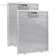 ⭐READY STOCK ⭐2 X Cooker Hood Filters Stainless Steel Mesh Extractor Vent Filter 320x260x9mm