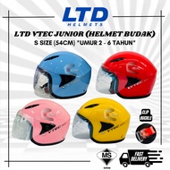 LTD VTEC JUNIOR HELMET (Topi Keledar budak Children Helmet Sirim Certified)- Size S