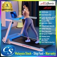 ADSport AD518 Walking & Running Machine Electric Treadmill LCD Display Support Bluetooth App Mesin S
