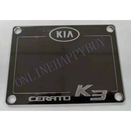 KIA CERATO K 3 UNIVERSAL Sandblast Roadtax Holder