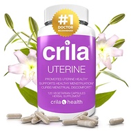 CRILA Estrogen Free, Fertility Ovarian Support and Uterine, Healthy Menstrual Cycle Regulation 2 Mon