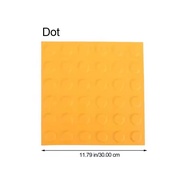 Blind Road Sidewalk 30x30 Safety Rubber Tile Guiding Block Blind Road Paving Kuning Sidewalk Tactile