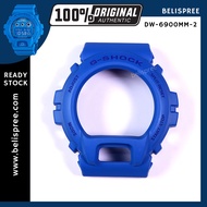 DW6900 MM2 G Shock Original Bezel G Shock Smurf DW6900 Casio Jam G Shock Lelaki Blue Watch Men G Sho