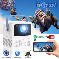 Mini Projector For Phone Murah Android Smart Projektor Portable  Home Theater Full HD 1080P Wireless