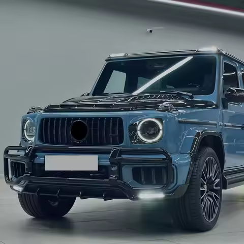 W465 G63 Front Guard for G Class W465 G63 Front Bull bar Glossy Black Front Guard for G63 W465