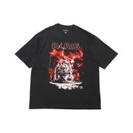 Jordan FW24 MJ PSG STMT SS GFX Paris Saint-Germain Comfortable Sporty Crew Neck Pullover Short Sleev