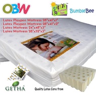 Bumble Bee Baby Cot Latex Mattress | Baby Playpen Latex Mattress | Getha (Oeko-Tex Standard 100)