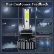 หลอดไฟคู่หน้า LED ไฟหน้าสำหรับ Mercedes-Benz W201 190E 190D 1982-1993 plug and play