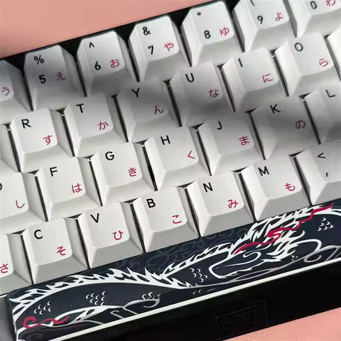 Yuki Aim Oni 2.0 Anime Theme Keycap 101 Cherry Japanese Keycap PBT Adaptation MX Switch Wooting Mech