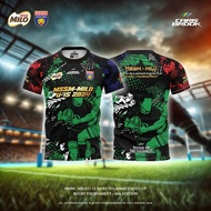 Carisbrook (Official Tournament T) Round-neck MSSM MILO 2024 Official Rugby Jersey MSSM MILO Sports 