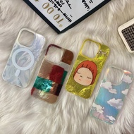 IPHONE 16 PRO Phone Case with Shining Retro Y2K Design - Slim Thin