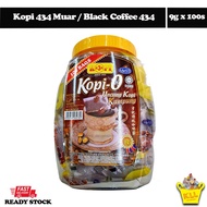 Kopi 434 Muar / Black Coffee 434 -9g x 100sachets