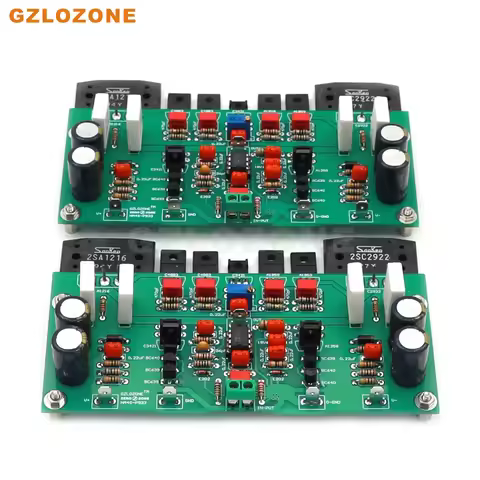 1 Pair HM4S-P933 HIFI 2SA1216 2SC2922 Power Amplifier DIY Kit/Finished Board 150W+150W