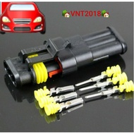 3-pin waterproof wire connector set