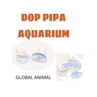 Aquarium Pipe Hubcap Clear Pipe Header SPIRAL Hose AQUASCAPE Glass Paste