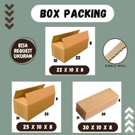 Box Packing 30x10x8 / 25x10x8 / 22x10x8 / 20x10x8/ 15x10x8 / 10x10x8 Cardboard A1 Cardboard Packagin