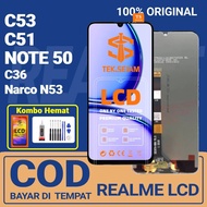 LCD REALME C53 / C51 / NOTE 50 / NARZO N53 ORIGINAL 100% FULLSET TOUCHSCREEN ORIGINAL