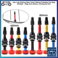 MUQZI Bicycle Tubeless Tire Valve – Aluminum Alloy, Gas Leak Protection