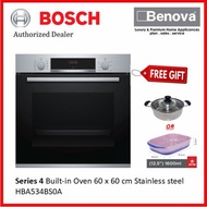 BOSCH 60cm Built In Oven HBA534BS0A
