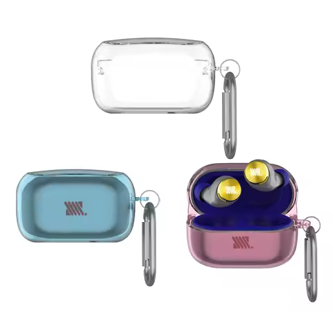 For AVIOT TE-V1R-HEN TPU Protective Case Cover Candy Color Soft Earphone Cover For AVIOT TE-V1R-HEN
