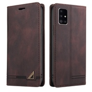 Samsung Galaxy A71 5G Case RUILEAN Retro Wallet Foldable Built-in Card Slot and Magnetic Closure Pro