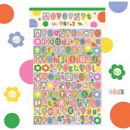 Alphabet Sticker Ver.3 ABC English Letter