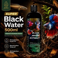 SUPER Black Water 500ml Channa & Arowana Active 黑水 Aquarium Ikan, Betta Fish Arowana, Angel Fish B1 
