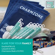 Dr.K Shield Easy Stick(KARE FOR YOUR FAMILY X10 UNITS)/Disinfectant/Sterilizer/Eliminate airborne vi