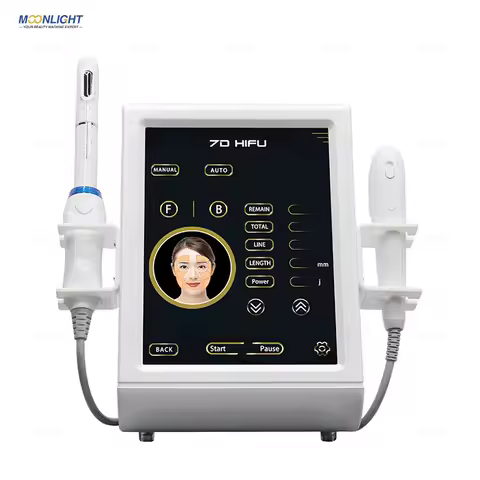 Best Selling Portable 7dhifu Hifu Rf Machine 12 Lines 9D 2-in-1 Facial And Body Skin Tightening And