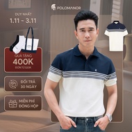 [NEW T9] IRISH high-quality men's polo shirt, elegant and luxurious CVC Diamond material - POLOMANOR