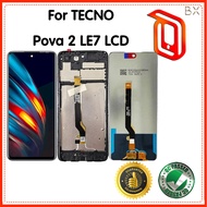 For Tecno Pova 2 LE7 LE7n LCD Display Screen Touch Panel Digitizer