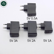 YGS 5V 0.5A 1A 2A 3A Micro USB Charger AC to DC Charging Universal USB Power Adapter Supply 100V-240