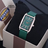 jam tangan wanita fossil tanggal aktif water resistant - green