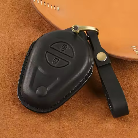 For Harley Davidson Motorcycle Leather Vintage Key Cover Street Glide CVO Induction Key Decoration M