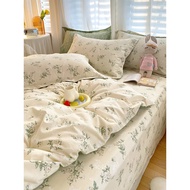 Ins Pure Cotton Floral Quilt Cover Single Piece 100 Cotton Single 150x200 Quilt Cover Double 200x230