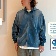 BEAMS 25FW Washed Hooded Jacket Plain Gradient Daigou Trendy Street