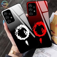 SAMSUNG A23 GLASS SHINE SOFTCASE GLASS SAMSUNG A23 PMK GLASS CASE
